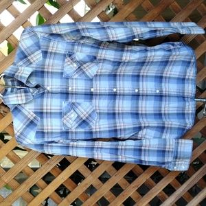 Cowboy Western Snapbutton Shirt, Western Yoke Back